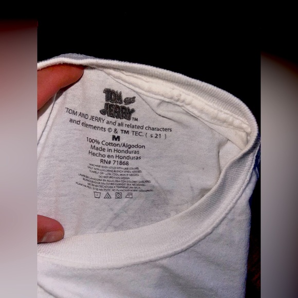 Tom and Jerry white tshirt - Picture 3 of 3